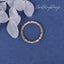 Full Eternity Marquise Moissanite Wedding Band