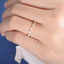 Unique Moissanite Wedding Band