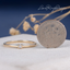 Princess Cut Diamond Ring Solitaire Minimalist Engagement Ring Wedding Band - Loveringsdesign