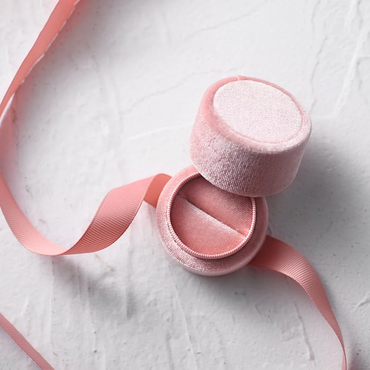 Velvet Wedding Ring Box Jewelry Box Necklace Box - Loveringsdesign